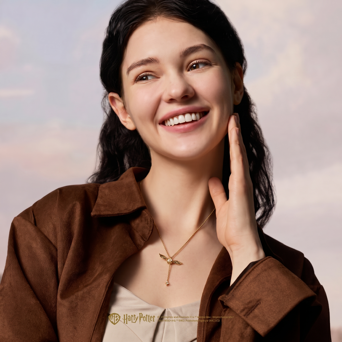 Lumévia Golden Snitch Necklace