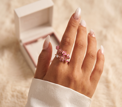Lumévia Blossom Ring