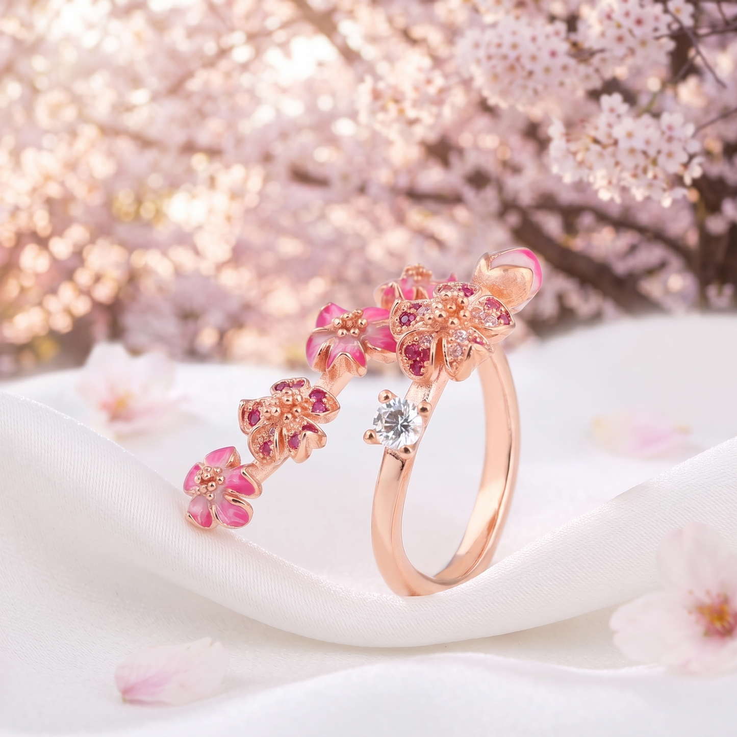 Lumévia Blossom Ring