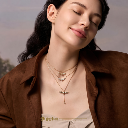 Lumévia Golden Snitch Necklace