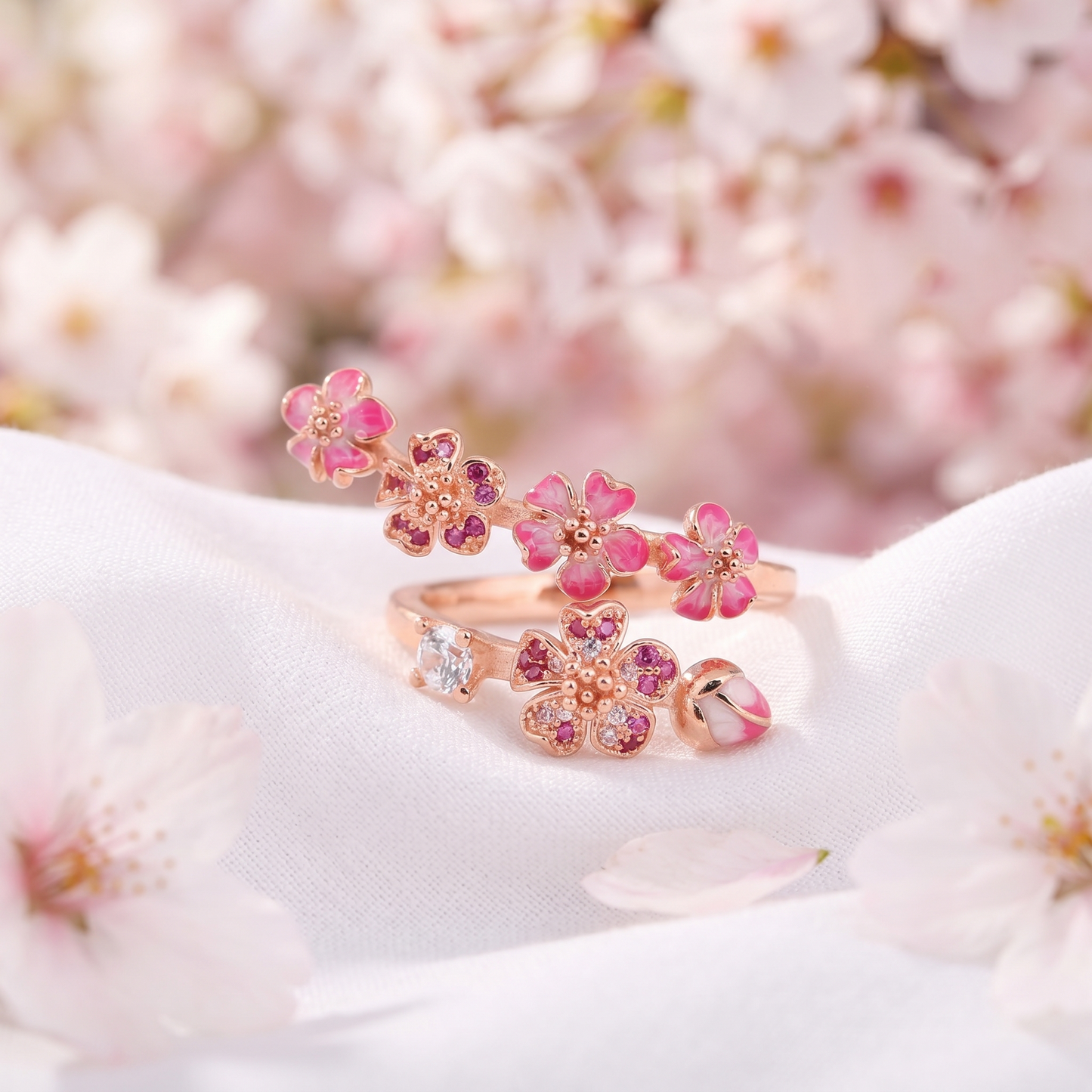 Lumévia Blossom Ring