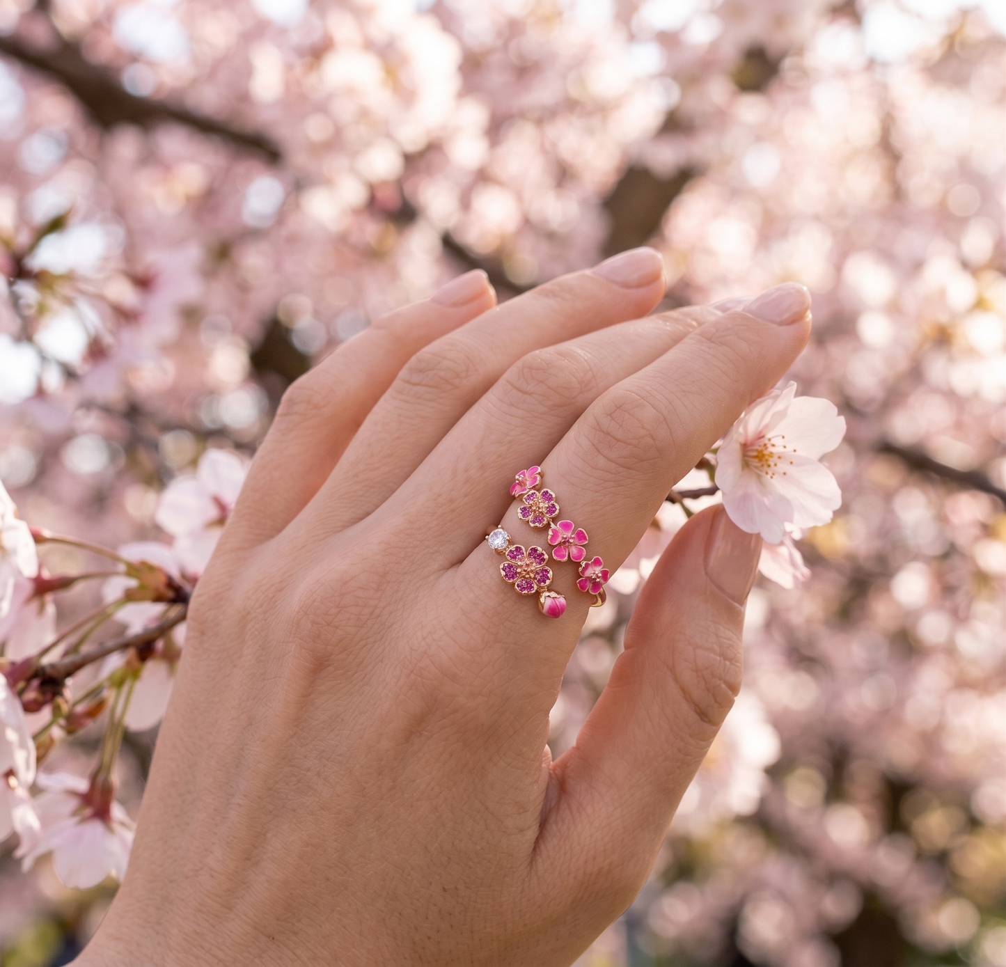 Lumévia Blossom Ring