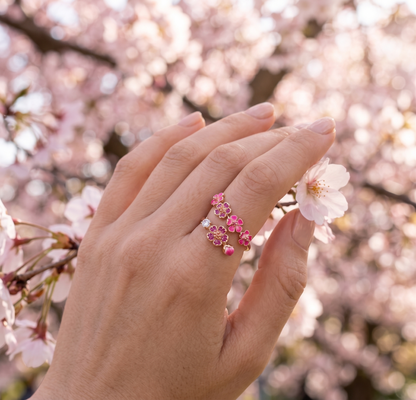 Lumévia Blossom Ring